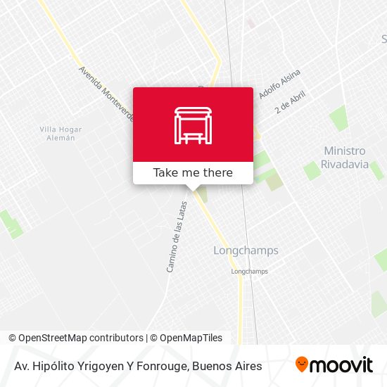 Av. Hipólito Yrigoyen Y Fonrouge map