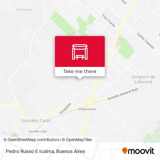 Mapa de Pedro Russo E Icalma
