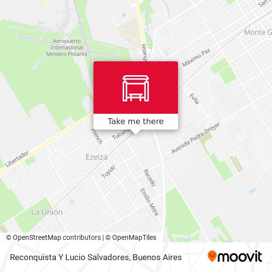 Reconquista Y Lucio Salvadores map
