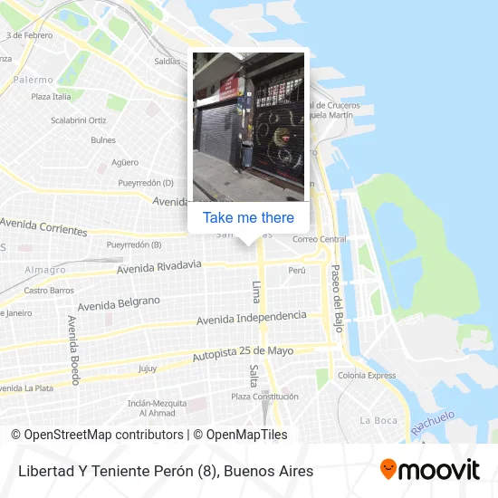 Libertad Y Teniente Perón (8) map