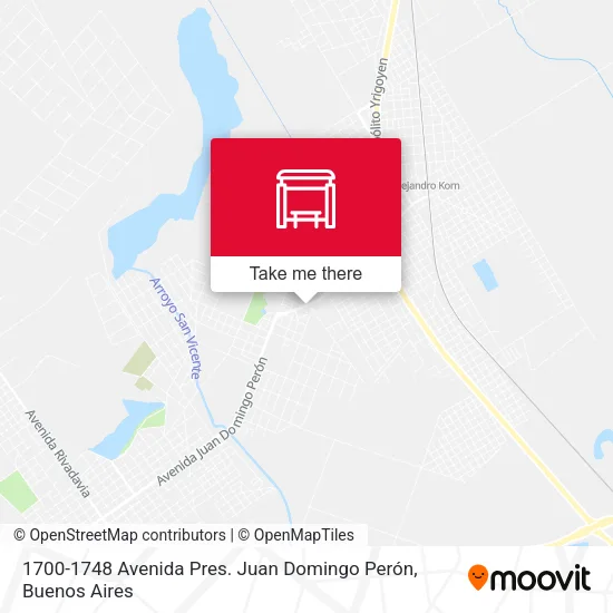 1700-1748 Avenida Pres. Juan Domingo Perón map