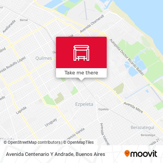 Avenida Centenario Y Andrade map