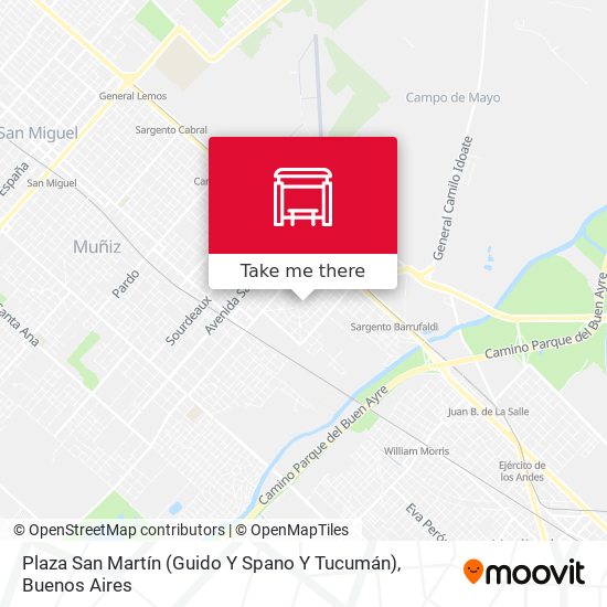 Plaza San Martín (Guido Y Spano Y Tucumán) map