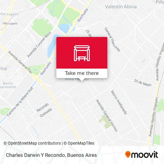 Mapa de Charles Darwin Y Recondo