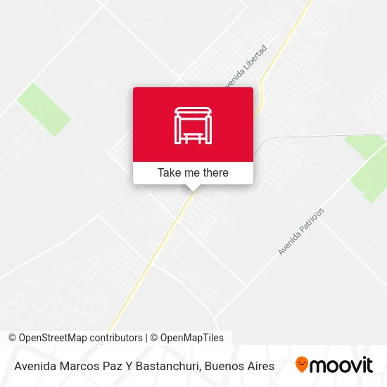 Avenida Marcos Paz Y Bastanchuri map