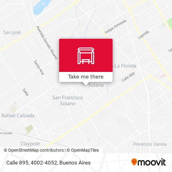Calle 895, 4002-4052 map