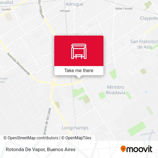 Rotonda De Vapor map