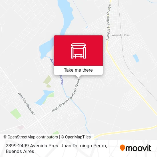 2399-2499 Avenida Pres. Juan Domingo Perón map