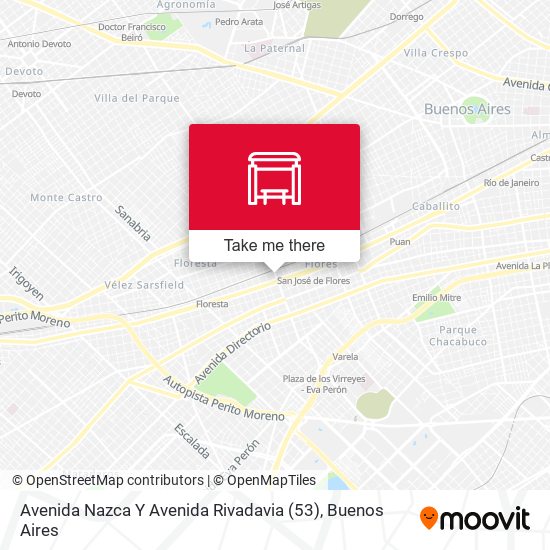 Avenida Nazca Y Avenida Rivadavia (53) map