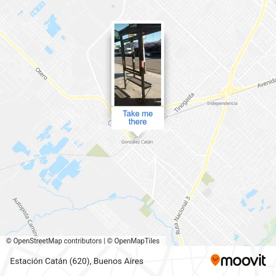Estación Catán (620) map