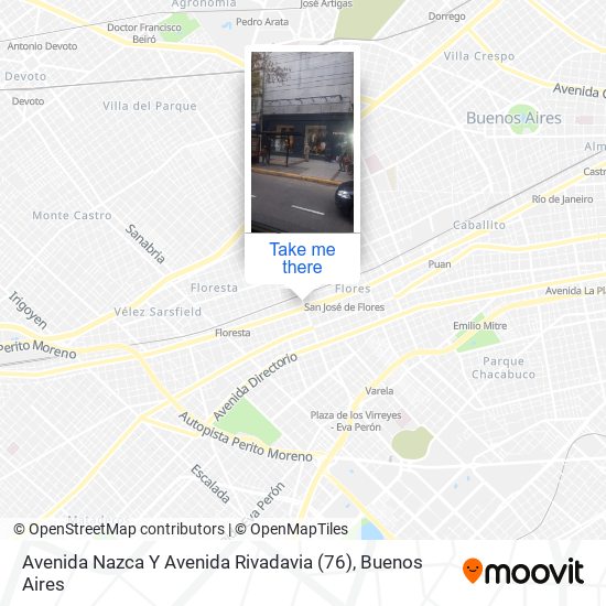 Avenida Nazca Y Avenida Rivadavia (76) map