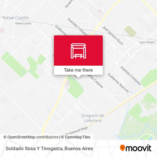 Mapa de Soldado Sosa Y Tinogasta