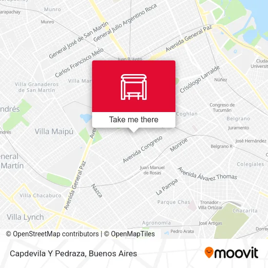 Capdevila Y Pedraza map