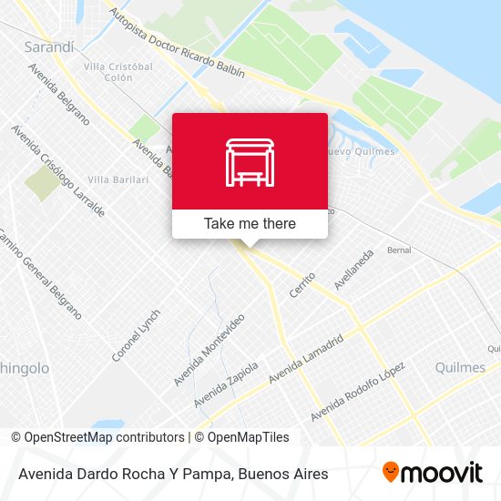 Mapa de Avenida Dardo Rocha Y Pampa