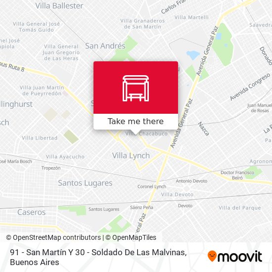 91 - San Martín Y 30 - Soldado De Las Malvinas map