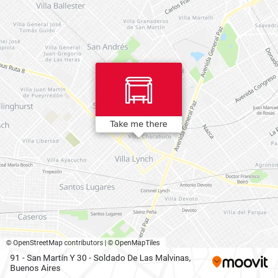 91 - San Martín Y 30 - Soldado De Las Malvinas map