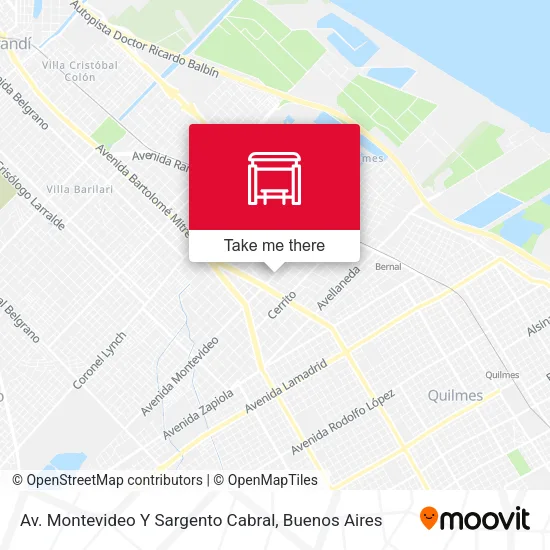 Av. Montevideo Y Sargento Cabral map