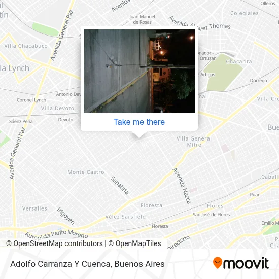 Adolfo Carranza Y Cuenca map