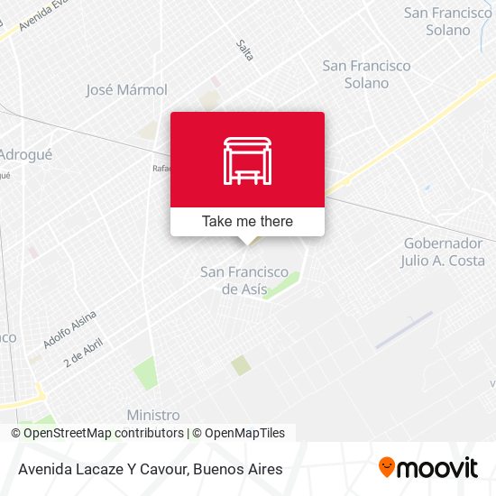 Avenida Lacaze Y Cavour map