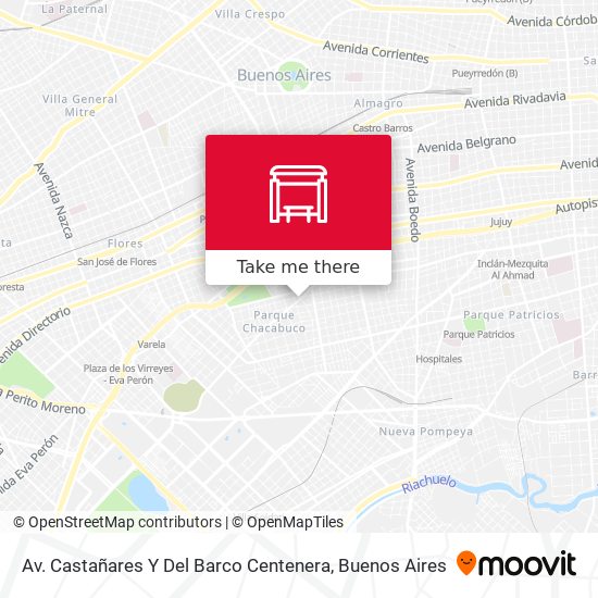 Mapa de Av. Castañares Y Del Barco Centenera