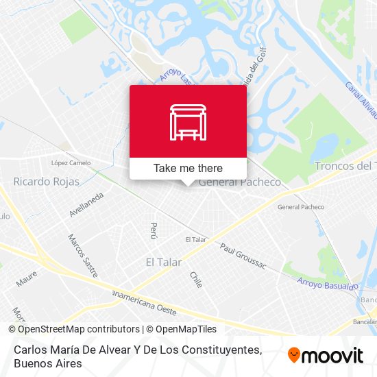 Carlos María De Alvear Y De Los Constituyentes map