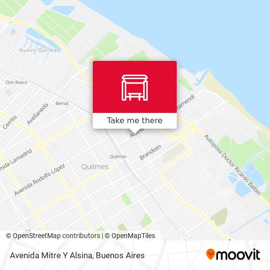 Avenida Mitre Y Alsina map