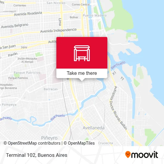 Terminal 102 map
