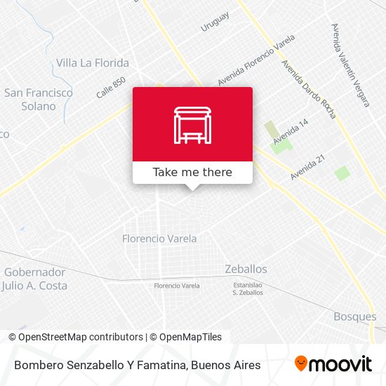 Bombero Senzabello Y Famatina map