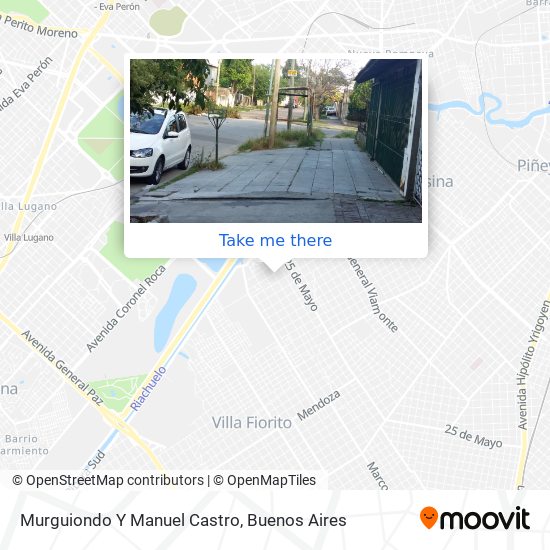 Murguiondo Y Manuel Castro map