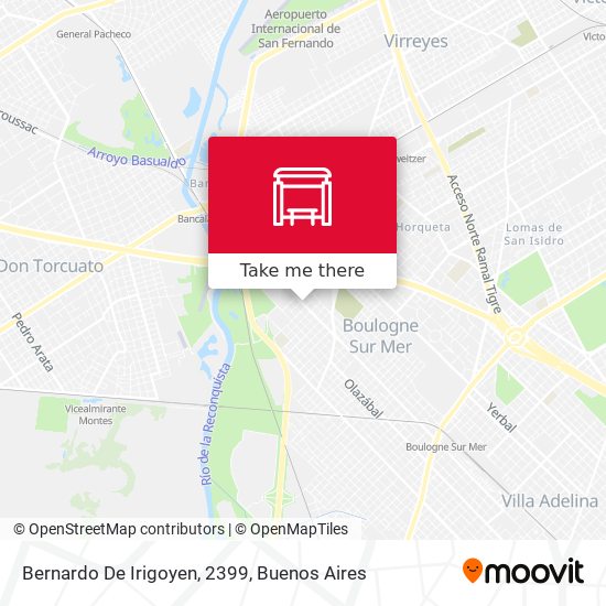 Mapa de Bernardo De Irigoyen, 2399