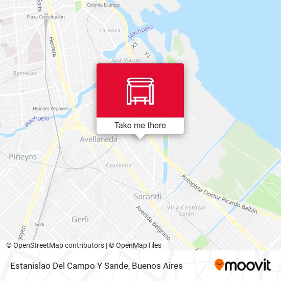 Estanislao Del Campo Y Sande map
