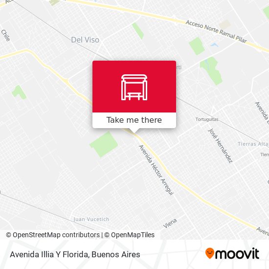 Mapa de Avenida Illia Y Florida