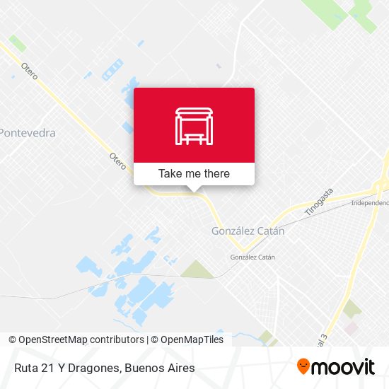 Ruta 21 Y Dragones map