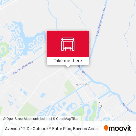 Mapa de Avenida 12 De Octubre Y Entre Ríos