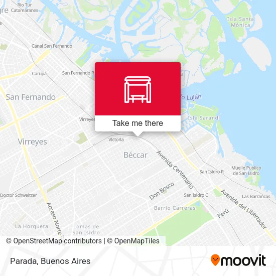 Parada map