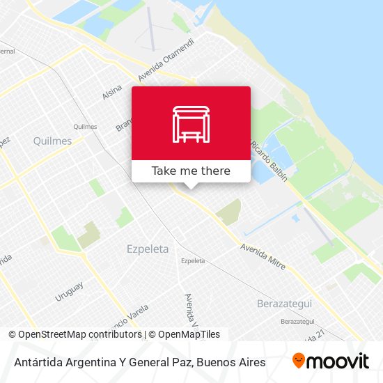 Antártida Argentina Y General Paz map