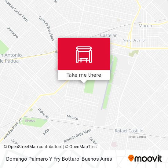 Mapa de Domingo Palmero Y Fry Bottaro
