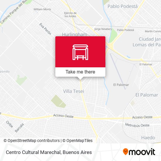 Mapa de Centro Cultural Marechal