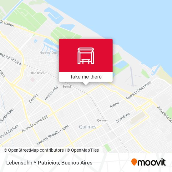 Lebensohn Y Patricios map
