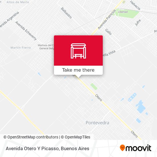Avenida Otero Y Picasso map