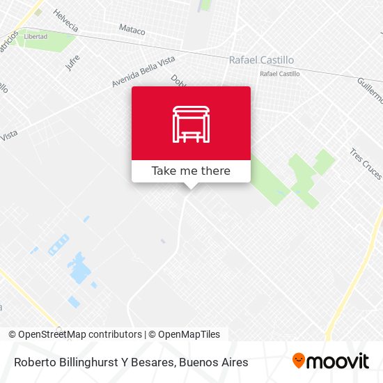 Roberto Billinghurst Y Besares map