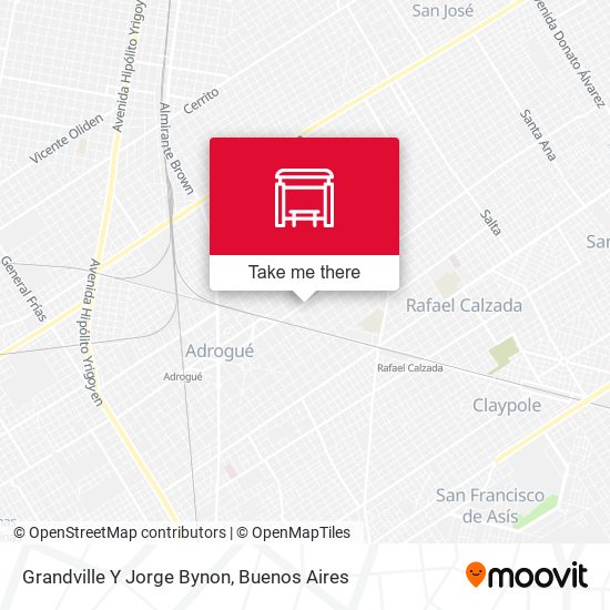 Mapa de Grandville Y Jorge Bynon
