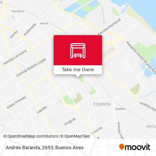 Andrés Baranda, 2693 map