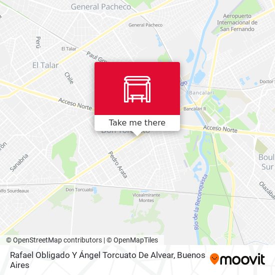 Rafael Obligado Y Ángel Torcuato De Alvear map