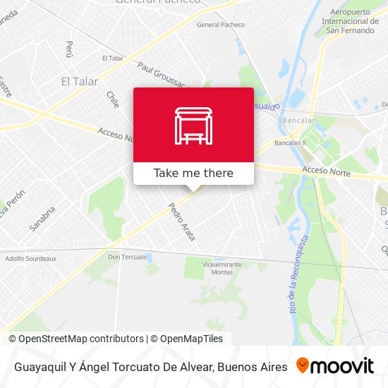 Guayaquil Y Ángel Torcuato De Alvear map