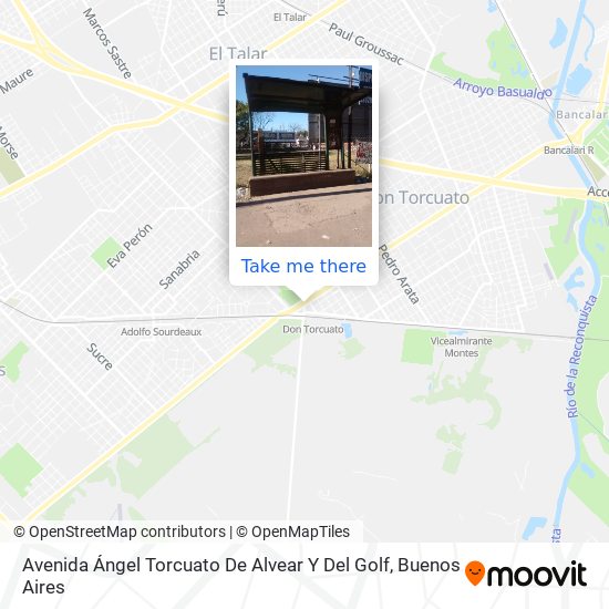 Avenida Ángel Torcuato De Alvear Y Del Golf map