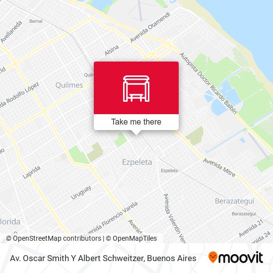 Av. Oscar Smith Y Albert Schweitzer map