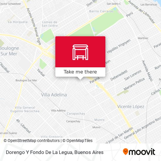 Dorengo Y Fondo De La Legua map