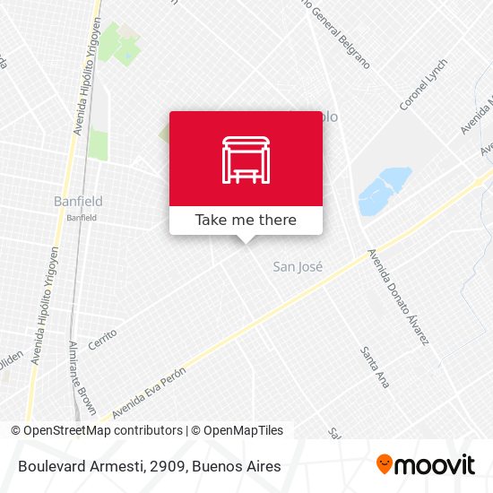 Boulevard Armesti, 2909 map