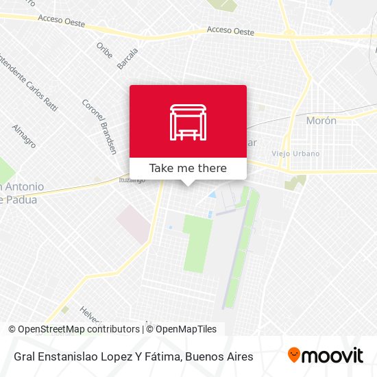 Mapa de Gral Enstanislao Lopez Y Fátima